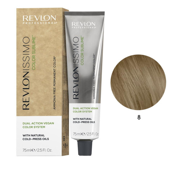 Revlonissimo Color Sublime 8 rubio claro 75 ml