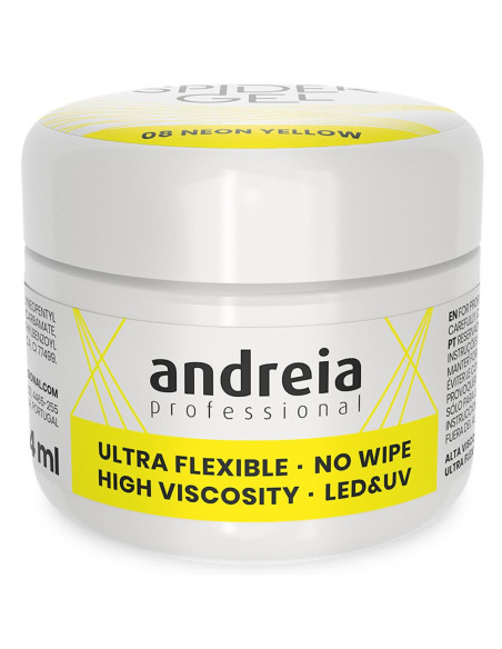 Andreia Spider Gel 08 amarillo neón