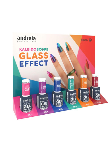 The Gel Polish Andreia - Kaleidoscope Glass Effect Collection The Gel Polish Andreia