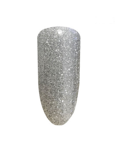 Top Coat Glitter Prata 15 ml Inocos INOCOS Complementos