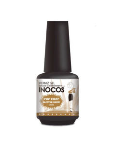 Top Coat Glitter Ouro 15 ml Inocos INOCOS Complementos 2