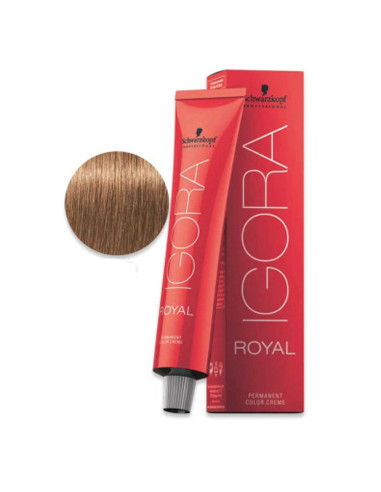 Igora Royal 7.65 Loiro Médio Chocolate Dourado 60ml - Schwarzkopf Igora Royal