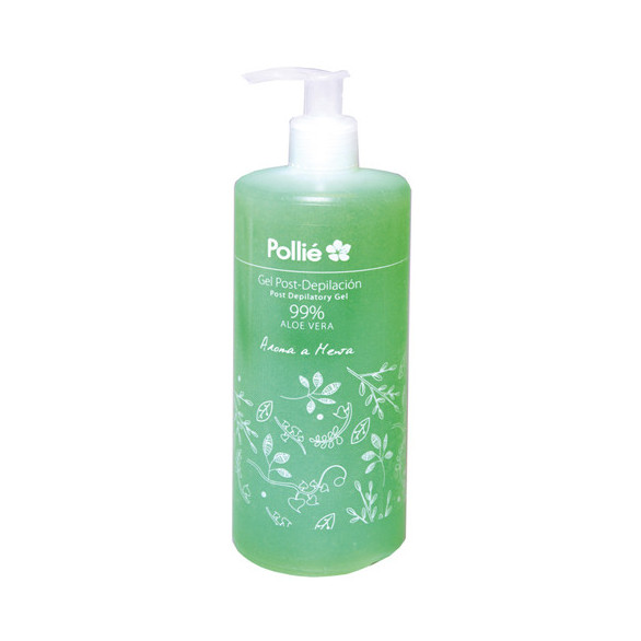 Gel posdepilación aloe vera Pollié 500 ml