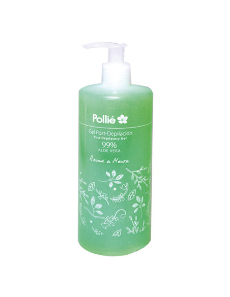 Gel posdepilación aloe vera Pollié 500 ml