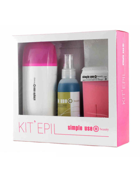 Kit Depilação - Epil - Simple Use Kit Depilação Cera Quente