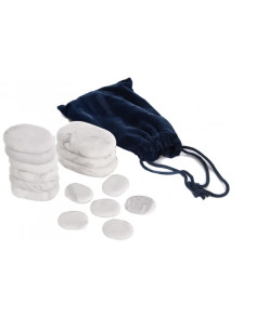 Set de Pedras frías de marmore para terapia. 15 unid. Pedras Quentes 2