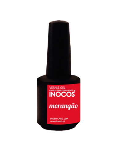 Morangão Verniz Gel 15ml Inocos INOCOS Verniz Gel