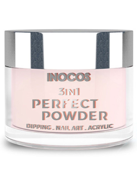 Base 08 Nude Leitoso 20g Perfect Powder 3 IN 1 Inocos INOCOS Pó de Imersão