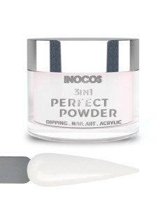 Base 04 Branco Gelo 20g Perfect Powder 3 IN 1 Inocos INOCOS Pó de Imersão 2