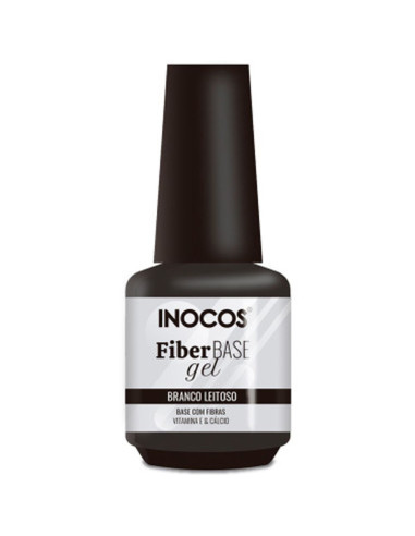 Fiber Base Gel - Branco Leitoso 15ml Inocos Complementos