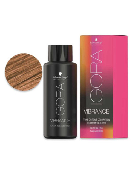 Igora Vibrance 7.65 Loiro Médio Dourado Chocolate 60ml - Schwarzkopf Igora Vibrance