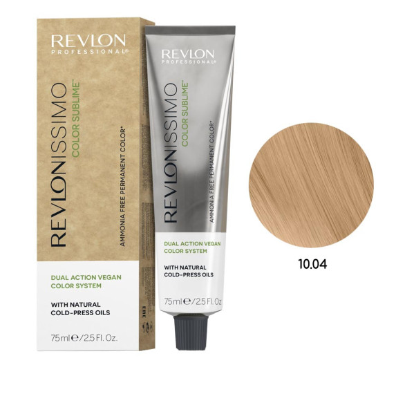 Revlonissimo Color Sublime 10.04 rubio muy claro natural cobrizo 75 ml