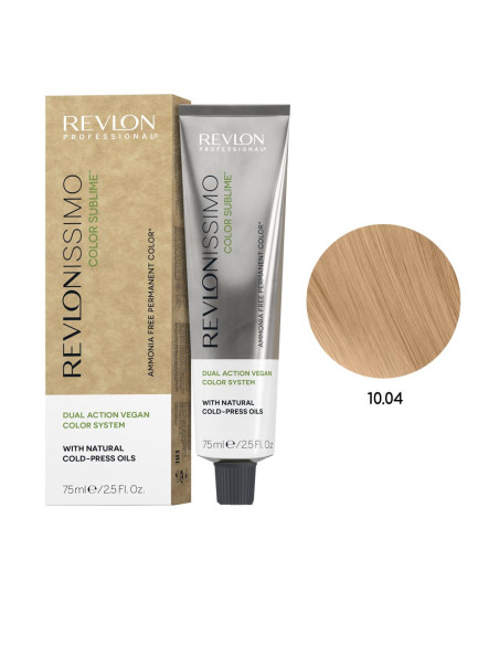 Revlonissimo Color Sublime 10.04 rubio muy claro natural cobrizo 75 ml
