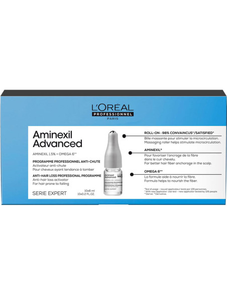 Ampolas Aminexil Advanced 10x6ml L'Oreal Serie Expert Scalp L'Oreal