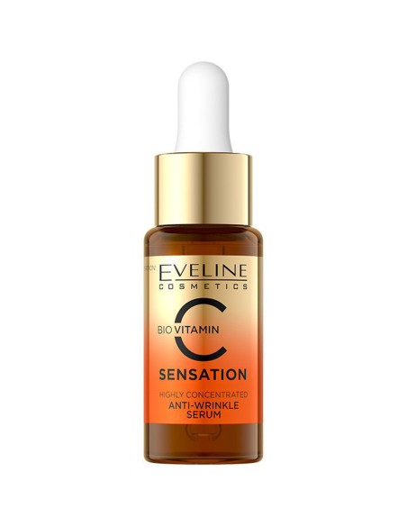 Sérum Concentrado Eveline Cosmetics C Sensation 18ml Anti Rugas Sérum Rosto