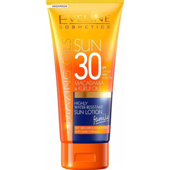 Eveline Amazing Oils protector corporal SPF 30, 200 ml