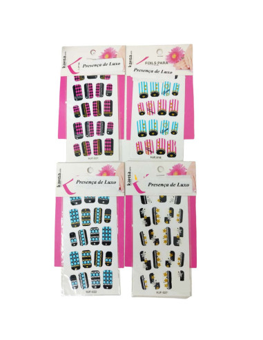 Pack adesivos de unhas nº01 Acessórios Outlet 