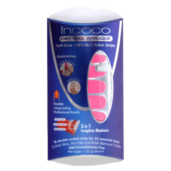 Incoco ArtNails pegatinas de uñas, 10 unidades