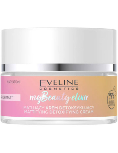 Creme de Rosto Eveline Cosmetics My Beauty Elixir 50ml Matificante Creme de Rosto