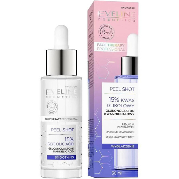 Eveline Serum Peel Shot complejo glicólico 15 %, 30 ml