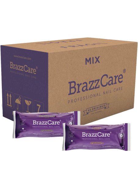 BrazzCare Sapatilhas e Luvas Caixa Mix 90 Unidades - BalbPharm Institute Descartáveis Manicure