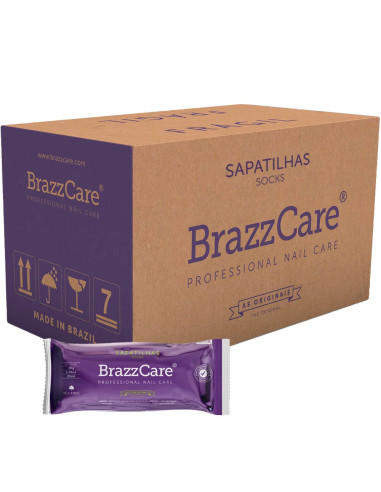 BrazzCare Sapatilhas Caixa 90 Unidades - BalbPharm Institute Descartáveis Manicure