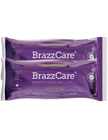 Trial Kit BrazzCare Pedicure Emb. 2un - BalbPharm Institute Descartáveis Manicure