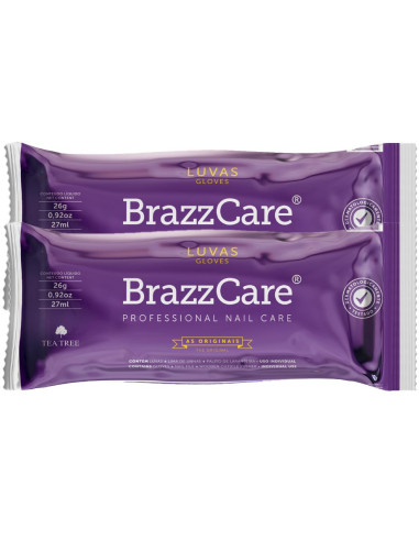 Trial Kit BrazzCare Manicure Emb. 2un - BalbPharm Institute Descartáveis Manicure