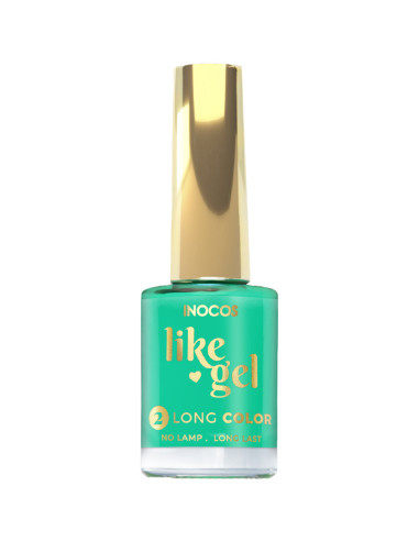 Verniz Like Gel INOCOS 172 Verde Tropical 11ml INOCOS Verniz Like Gel 