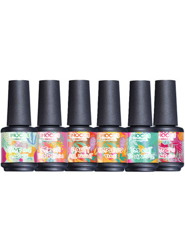 Coleção INOCOS Sex On The Beach Verniz Gel 15ml INOCOS Verniz Gel