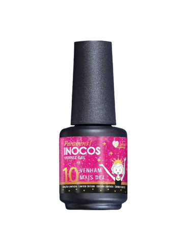 Venham mais Dez 15ml - Coleção Parabéns INOCOS INOCOS Verniz Gel