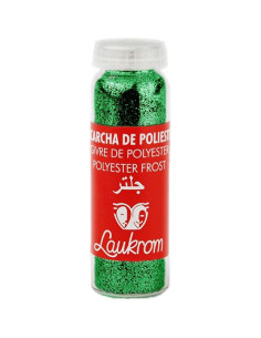 Laukrom purpurina suelta verde 8 g