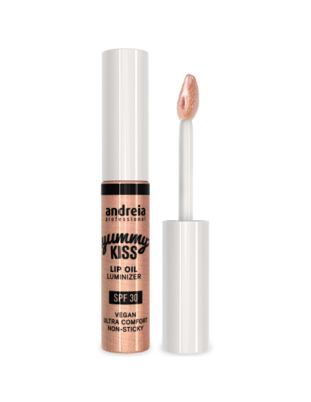 Andreia Yummy Kiss Perfect Nude aceite labial SPF30