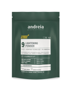 Andreia Lightening Powder 9 decolorante verde 500 g