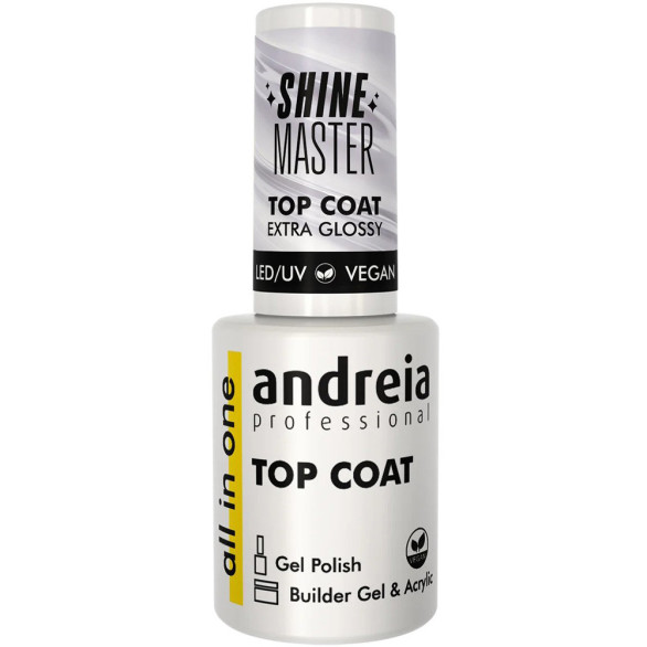 Andreia All In One Shine Master Extra Glossy top coat 10,5 ml