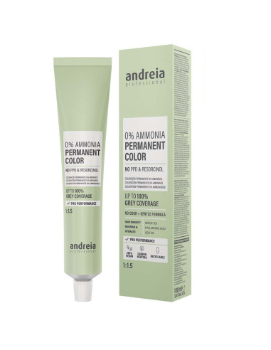 Coloração Cabelo Andreia Profissional 4.3 Permanente 0% Gold Vegan 100 ml Tinta Sem Amoníaco Permanente da Andreia Profissional