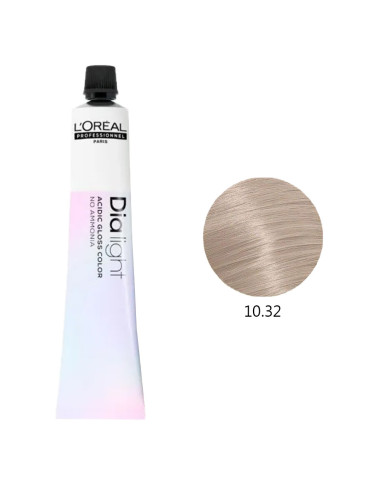 DiaLight 10.32 Milkshake Pérola Dourado 50ml - L'Oreal Profissional DiaLight L'Oreal