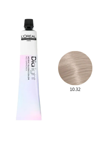 DiaLight 10.32 Milkshake Pérola Dourado 50ml - L'Oreal Profissional DiaLight L'Oreal