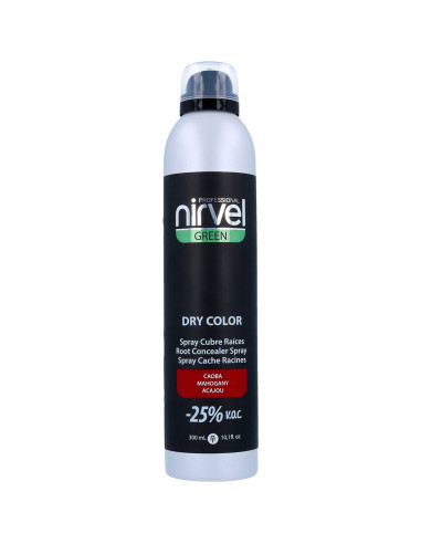 Spray Retoque Raízes Nirvel Green Dry Color Vermelho Acajú 300ml Nirvel Outlet