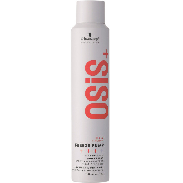 Schwarzkopf OSIS+ Freeze Pump laca sin gas 200 ml