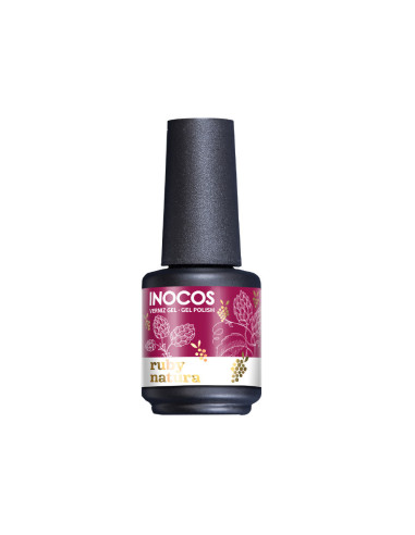 Verniz Gel Inocos Ruby 15ml Edição Natura Lovers Wine INOCOS Verniz Gel