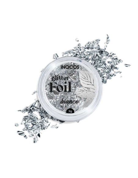 Glitter Foil Bianco  - Natura Lovers Wine Edition INOCOS INOCOS Nail Art