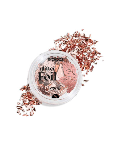 Glitter Foil Rosé - Natura Lovers Wine Edition INOCOS INOCOS Nail Art