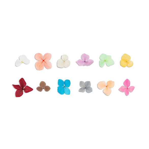 Inocos Natura Lovers Wine flores secas nail art