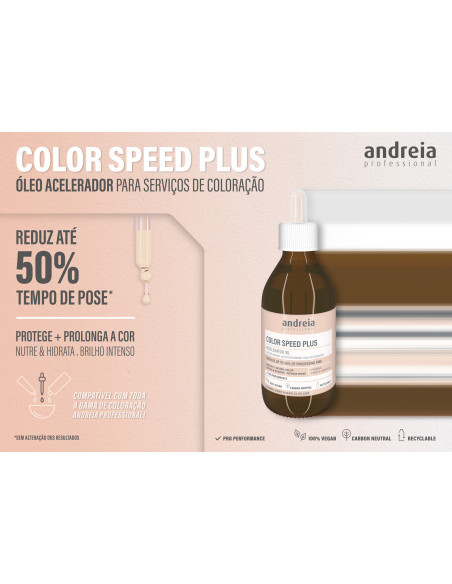 Óleo Acelerador Color Speed Plus Andreia Essenciais para Coloração Andreia