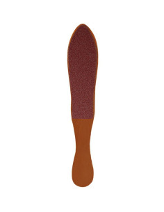 Lima de pedicura de madera doble cara