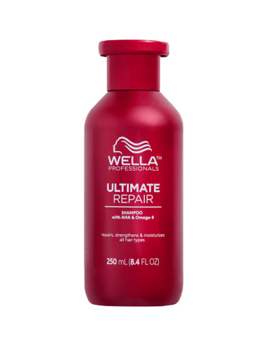 Shampoo Wella Ultimate Repair 250ml Acção Reparadora Wella Ultimate Repair