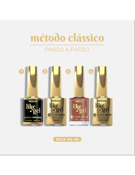 Inocos Like Gel 163 nude dulce de leche 11 ml