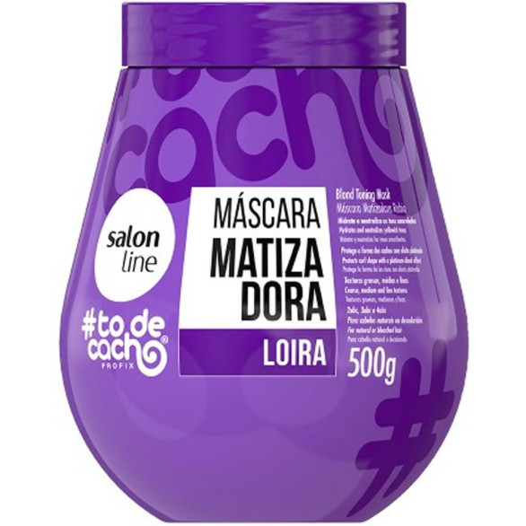 Salon Line #todecacho mascarilla matizadora rubios 500 g