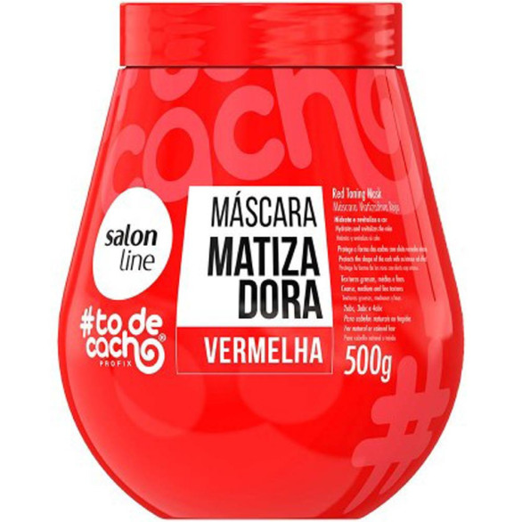 Salon Line #todecacho mascarilla matizadora roja 500 g